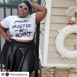 Pray Hustle Heart Short Sleeve Tee